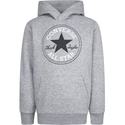 Converse Kinder-Hoodie Grau Meliert - Hoodie Converse Kinder-Hoodie Grau Meliert - Hoodie