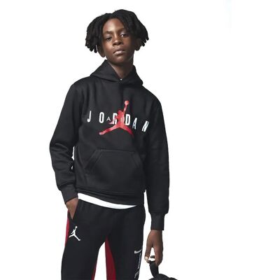 Jordan Jumpman Hoodie - Kids Zwart/Wit - Sportief & Milieuvriendelijk Jordan Jumpman Hoodie - Kids Zwart/Wit - Sportief & Milieuvriendelijk