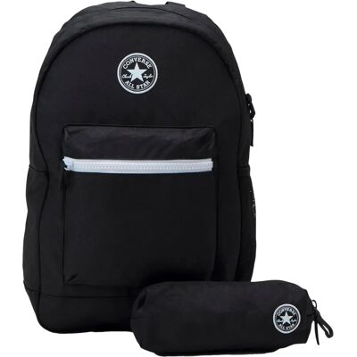 Zestaw Plecak i Piórnik Converse Czarny - Casual Plecak Zestaw Plecak i Piórnik Converse Czarny - Casual Plecak