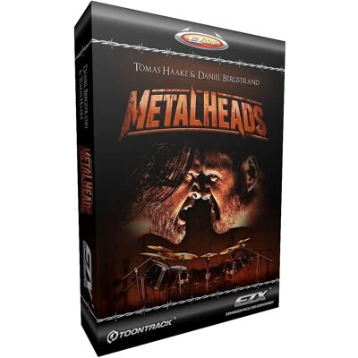 Toontrack Metalheads EZX - Strumento di produzione batteria metal Toontrack Metalheads EZX - Strumento di produzione batteria metal