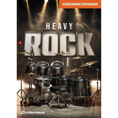 Toontrack EZX Heavy Rock - Extension de Batterie - Publicité Toontrack EZX Heavy Rock - Extension de Batterie - Publicité