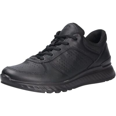 ECCO Exostride W - Chaussures en cuir décontractées pour femmes - Noir - Taille : 37 ECCO Exostride W - Chaussures en cuir décontractées pour femmes - Noir - Taille : 37