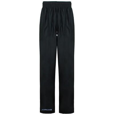 Nike Jordan Heren Zwarte Joggingbroek - Stretch Tailleband, Logo, Relaxte Pasvorm Nike Jordan Heren Zwarte Joggingbroek - Stretch Tailleband, Logo, Relaxte Pasvorm