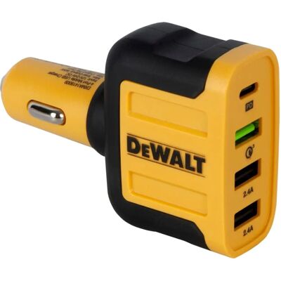 Chargeur USB Dewalt DWT1419009 4 Ports - Chargeur USB - Publicité Chargeur USB Dewalt DWT1419009 4 Ports - Chargeur USB - Publicité