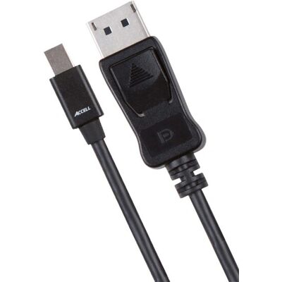 Accell B143B-003B DisplayPort Cable - 1m Black Accell B143B-003B DisplayPort Cable - 1m Black