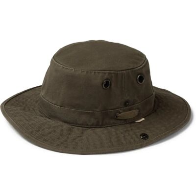 Tilley T3W Wanderer Hat - Olive - Water Repellent - UPF 50+ - Made in Canada Tilley T3W Wanderer Hat - Olive - Water Repellent - UPF 50+ - Made in Canada