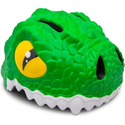 Crazy Safety Crocodile Kinder Fahrradhelm - Grün - EN 1078 Zertifiziert Crazy Safety Crocodile Kinder Fahrradhelm - Grün - EN 1078 Zertifiziert