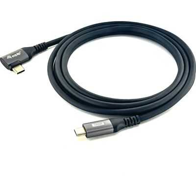 Câble USB Equip 128892 - 2m - USB C - Noir - Câble USB - Publicité Câble USB Equip 128892 - 2m - USB C - Noir - Câble USB - Publicité
