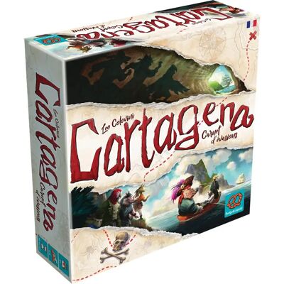 Plan B Games Cartagena - Jeu de société classique de pirates - Français - Publicité Plan B Games Cartagena - Jeu de société classique de pirates - Français - Publicité