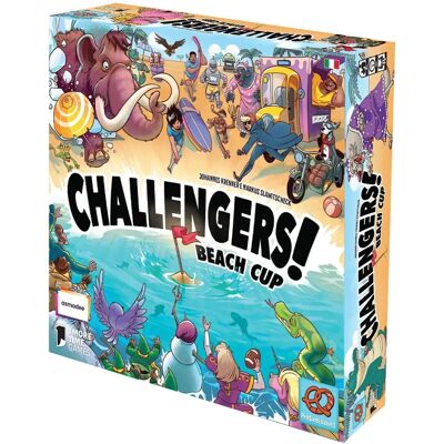 Z-man Games Challengers - Coupe De Plage - Brettspiel Z-man Games Challengers - Coupe De Plage - Brettspiel