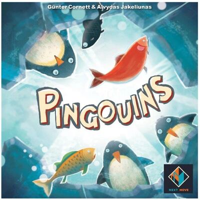 Plan B Games - PIN01FR - Pingouins - Tuiles hexagonales - Jeu de société - Publicité Plan B Games - PIN01FR - Pingouins - Tuiles hexagonales - Jeu de société - Publicité