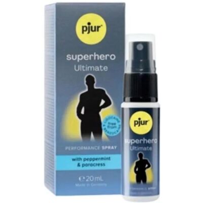 pjur Superhero Ultimate Performance Spray - Spray ritardante maschile pjur Superhero Ultimate Performance Spray - Spray ritardante maschile