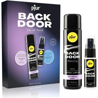 Zestaw PJUR Back Door - Lubrykant silikonowy i spray Zestaw PJUR Back Door - Lubrykant silikonowy i spray