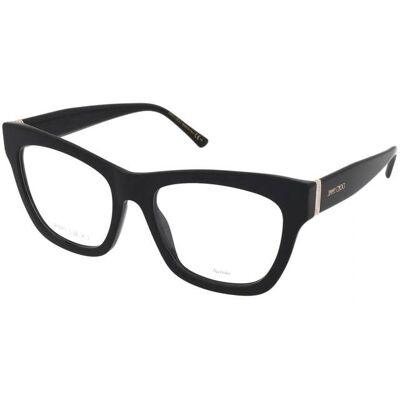 Jimmy Choo JC351 Quadratische Schwarze Brillenfassung - Brillenfassungen Jimmy Choo JC351 Quadratische Schwarze Brillenfassung - Brillenfassungen