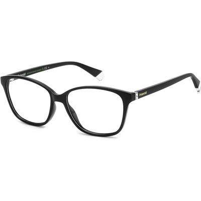 Polaroid Schwarze Brillenrahmen - Rechteckige Korrekturbrille - Unisex Polaroid Schwarze Brillenrahmen - Rechteckige Korrekturbrille - Unisex