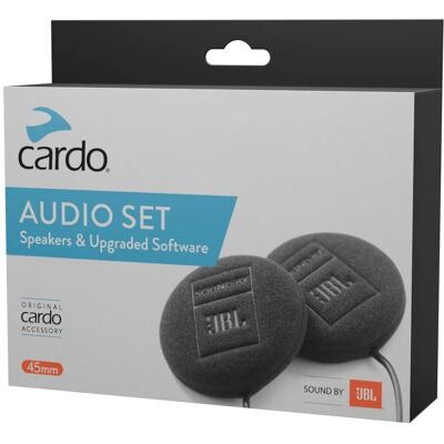 Cardo JBL 45 mm Zestaw Audio - Czarny Cardo JBL 45 mm Zestaw Audio - Czarny