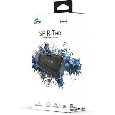 Cardo Spirit HD Intercom - Waterproof, 600m Range Cardo Spirit HD Intercom - Waterproof, 600m Range