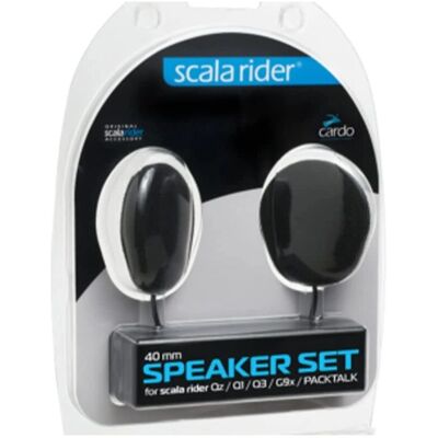 Cardo Intercom 40mm Black - Motorcycle Helmet Speakers Cardo Intercom 40mm Black - Motorcycle Helmet Speakers
