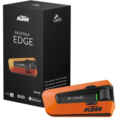 CARDO Packtalk Edge KTM solo CARDO Packtalk Edge KTM solo
