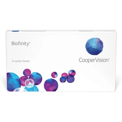 CooperVision Biofinity - Pacote com 6 Lentes de Contato Mensais -3,25 CooperVision Biofinity - Pacote com 6 Lentes de Contato Mensais -3,25