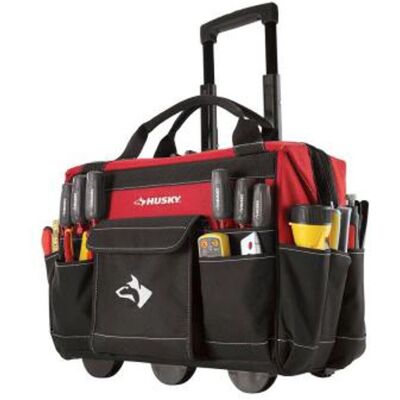 Husky - GP-43196N13 - Red - 18" - Tool bag Husky - GP-43196N13 - Red - 18" - Tool bag