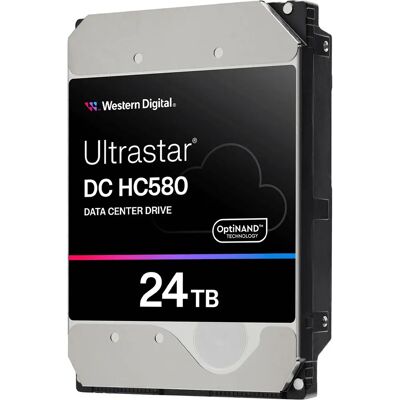 Western Digital Ultrastar DC HC580 - Disco duro interno 24TB 3.5" SATA Western Digital Ultrastar DC HC580 - Disco duro interno 24TB 3.5" SATA
