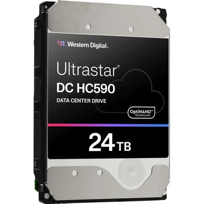 Western Digital DC HC590 24TB Disque dur interne 3,5" SAS - Publicité Western Digital DC HC590 24TB Disque dur interne 3,5" SAS - Publicité