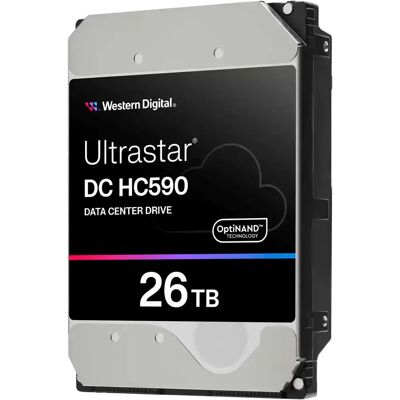 Western Digital DC HC590 26TB 7200RPM SAS Kiintolevy Western Digital DC HC590 26TB 7200RPM SAS Kiintolevy
