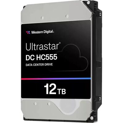 Western Digital Ultrastar DC HC555 12TB 7200 RPM 3.5" SAS3 Kiintolevy Western Digital Ultrastar DC HC555 12TB 7200 RPM 3.5" SAS3 Kiintolevy