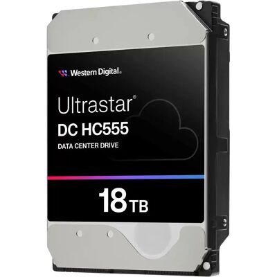 Western Digital Ultrastar DC HC555 18TB 3,5" SAS3 Kiintolevy Western Digital Ultrastar DC HC555 18TB 3,5" SAS3 Kiintolevy