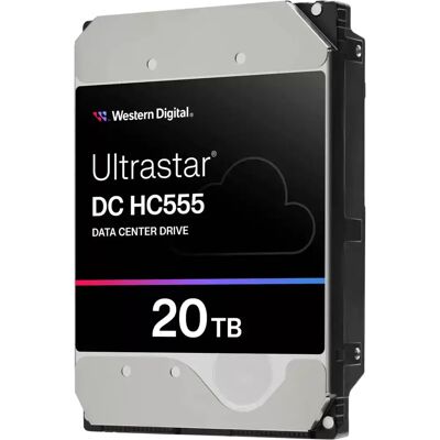 Western Digital Ultrastar DC HC555 20TB 3,5" SAS3 Kiintolevy Western Digital Ultrastar DC HC555 20TB 3,5" SAS3 Kiintolevy