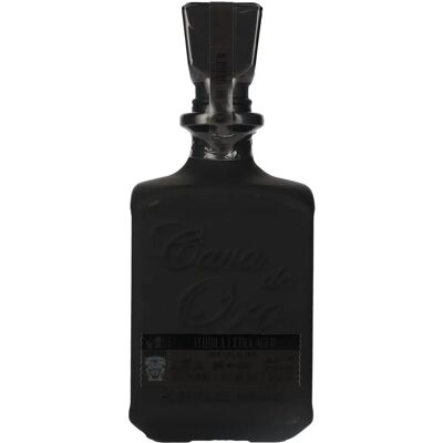 Cava de Oro Extra Añejo Black 100% Agave Azul 40% - Tequila - Publicité Cava de Oro Extra Añejo Black 100% Agave Azul 40% - Tequila - Publicité