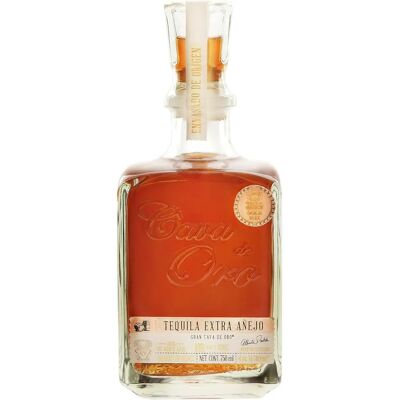 Cava de Oro Extra Añejo Tequila - 100% Agave - Hochwertig Cava de Oro Extra Añejo Tequila - 100% Agave - Hochwertig