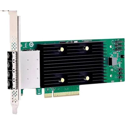 Broadcom 9600-16e Speicher-Controller - 16 Kanäle PCIe 4.0 NVMe Broadcom 9600-16e Speicher-Controller - 16 Kanäle PCIe 4.0 NVMe