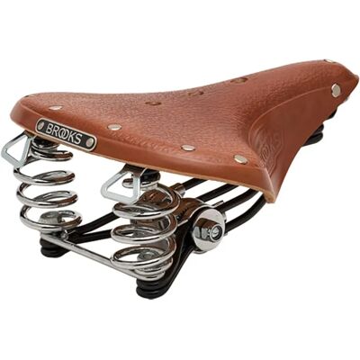 Brooks England B66 Selle Courte pour Femmes - Miel/Noir - Selle de Vélo - Publicité Brooks England B66 Selle Courte pour Femmes - Miel/Noir - Selle de Vélo - Publicité