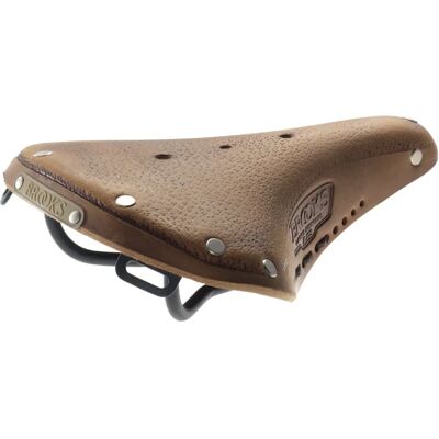 Brooks England B17 Short Vrouwen Zadel - Donker Tan - Toer, Pendelen Brooks England B17 Short Vrouwen Zadel - Donker Tan - Toer, Pendelen