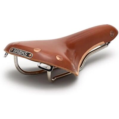 Brooks Swift Chrome Siodło - Miód - Komfort jazdy Brooks Swift Chrome Siodło - Miód - Komfort jazdy