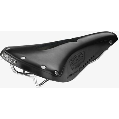 Brooks Angleterre B17 Sculpté Selle de Vélo - Noir - Unisexe - Publicité Brooks Angleterre B17 Sculpté Selle de Vélo - Noir - Unisexe - Publicité