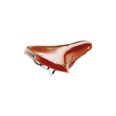 Brooks B17 Carved Short Lederen Zadel - Drukverlichting voor Vrouwen Brooks B17 Carved Short Lederen Zadel - Drukverlichting voor Vrouwen