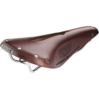 Brooks England B17 Sculpté Court Selle de Vélo - Marron - Selle de vélo - Publicité Brooks England B17 Sculpté Court Selle de Vélo - Marron - Selle de vélo - Publicité