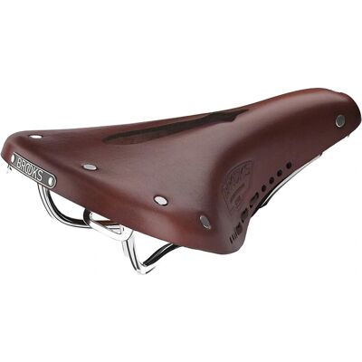 Brooks B17 Gesneden Lederen Fiets Zadel - Drukverlichting Brooks B17 Gesneden Lederen Fiets Zadel - Drukverlichting