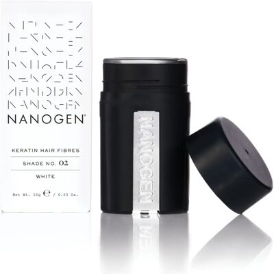 Nanogen Keratin Thickening Hair Fibres - Hair Fibres - White Nanogen Keratin Thickening Hair Fibres - Hair Fibres - White