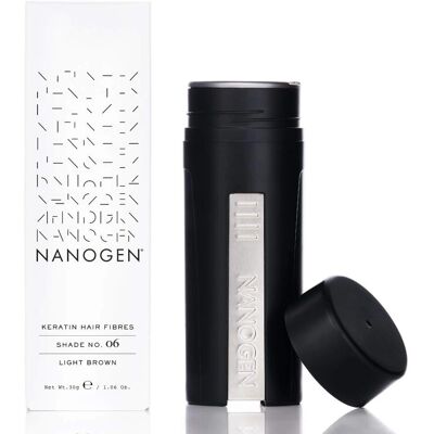 Nanogen Light Brown Keratin Hair Fibres - Hair Fibres Nanogen Light Brown Keratin Hair Fibres - Hair Fibres