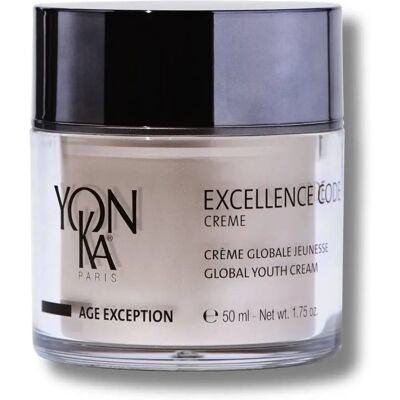 Yonka Age Exception Excellence Code - Crème visage herbe d’immortalité pour peau mature - Publicité Yonka Age Exception Excellence Code - Crème visage herbe d’immortalité pour peau mature - Publicité