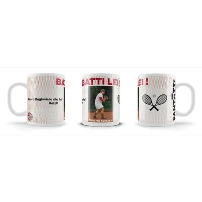 Tasse Tennis Fantozzi d'Infinite Statue - Comédie Italienne - 64137 - Publicité Tasse Tennis Fantozzi d'Infinite Statue - Comédie Italienne - 64137 - Publicité
