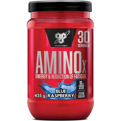 BSN AminoX Blue Raz - 15.3 oz - Amino Acid Supplement BSN AminoX Blue Raz - 15.3 oz - Amino Acid Supplement