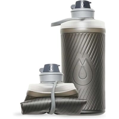 HydraPak Flux 1.0L Grå - Drikkeflaske HydraPak Flux 1.0L Grå - Drikkeflaske