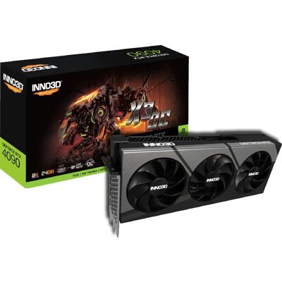 Inno3D GeForce RTX 4090 OC 24GB GDDR6X - Grafikkarte Inno3D GeForce RTX 4090 OC 24GB GDDR6X - Grafikkarte