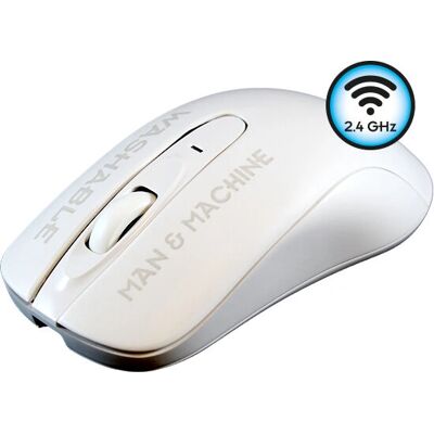 Man & Machine W5 Ambidextrous Drahtlose Optische Maus - Medizinisch Man & Machine W5 Ambidextrous Drahtlose Optische Maus - Medizinisch