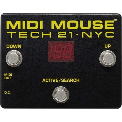 Tech 21 Midi Mouse - Midi Foot Controller Tech 21 Midi Mouse - Midi Foot Controller